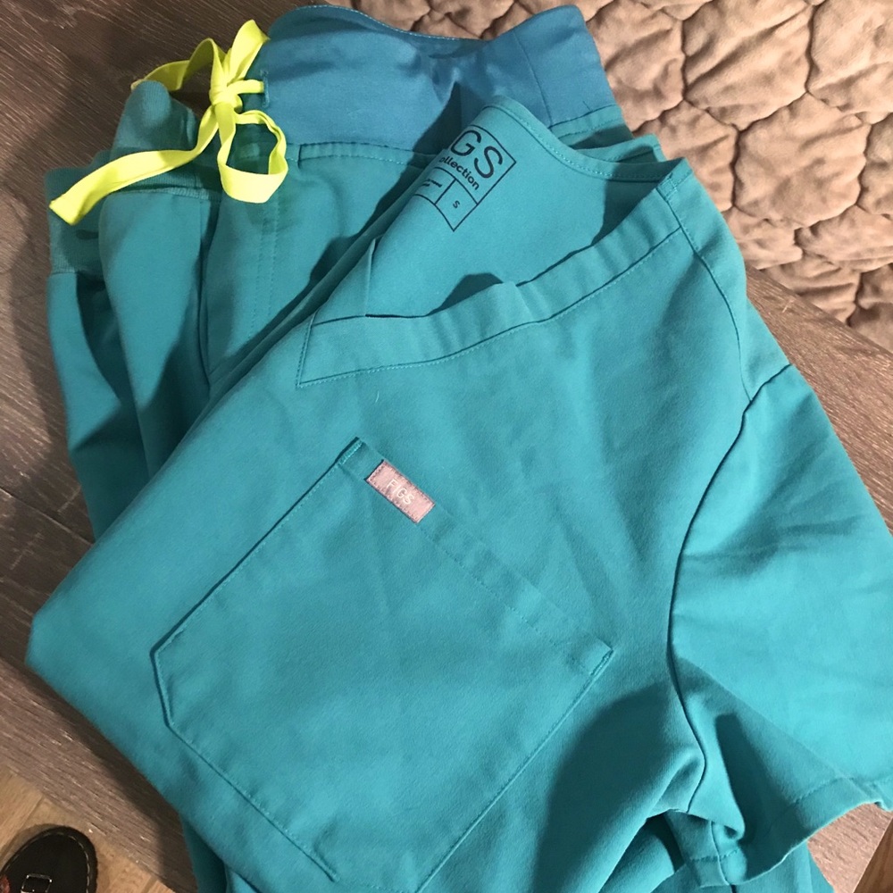 Figs Marine Scrub Set (small/reg)